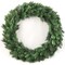 48" Deluxe Evergreen Double Wreath | Lifelike Greenery | Indoor/Outdoor Use | Holiday & Christmas Décor | Perfect for Front Door, Mantels, & Walls